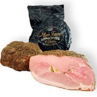 Prosciutto cotto Il Ghiotto aromatizzato con erbette, uvetta e pistacchi - intero 8,5 kg